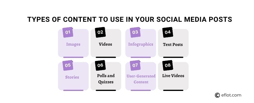 Types of Content to Use in Your Social Media Posts