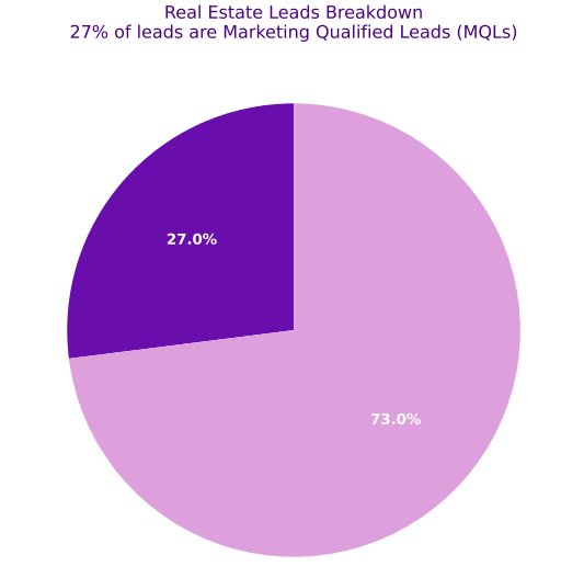 leads generated from real estate websites
