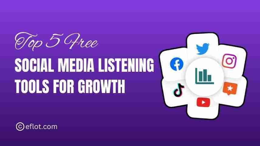 Top 5 Free Social Media Listening Tools for Growth