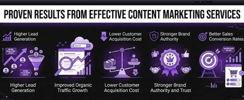 Proven Results from Effective Content Marketing Services