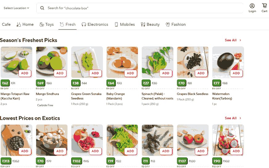 Zepto Online Experience: Designed for Speed, Not Exploration