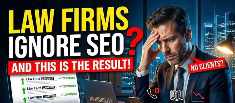 What happens if law firms ignore SEO?