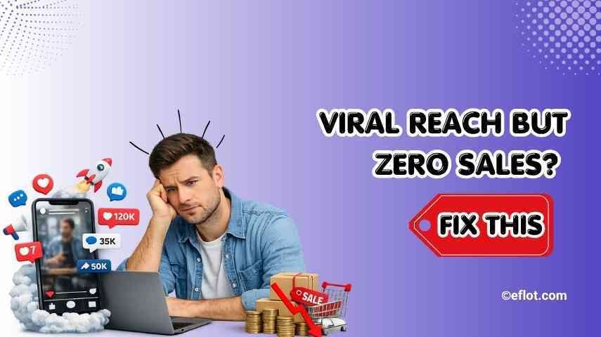 High Social Reach but Low Sales? Your Strategy Needs Fix