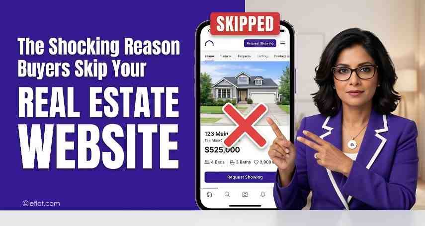 The Shocking Reason Buyers Skip Your Real Estate Website