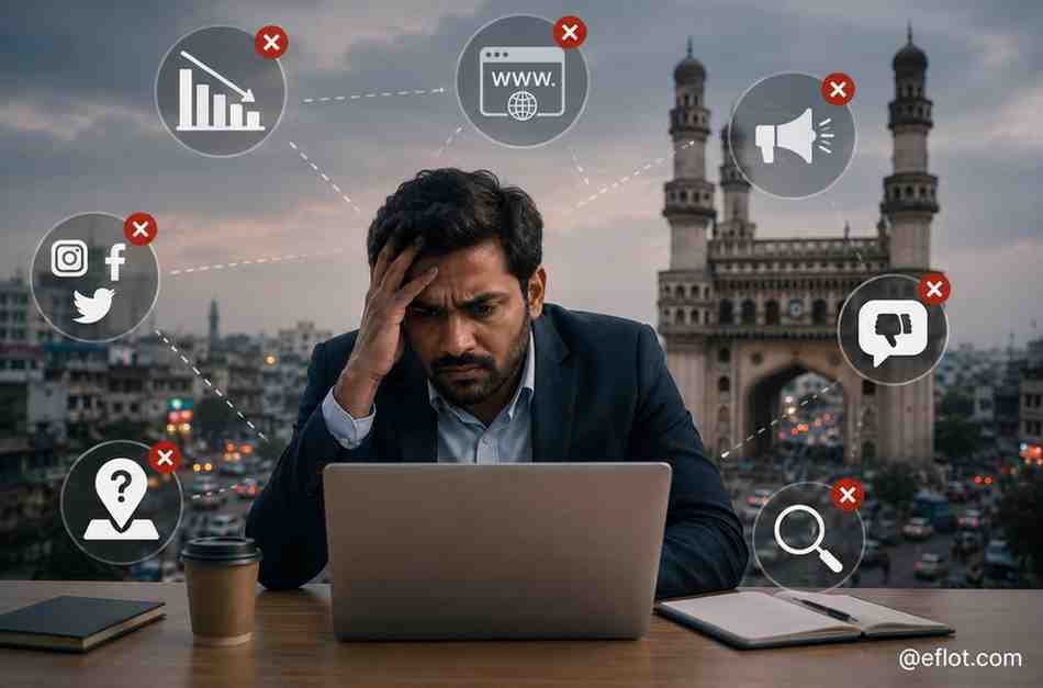 Why Most Businesses in Hyderabad Struggle Online