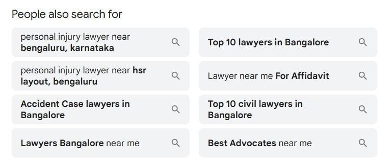 Target High-Intent Legal Keywords